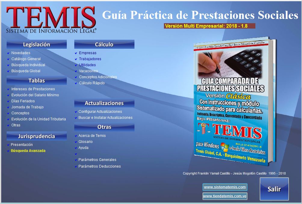 Cálculo de Prestaciones Vacaciones Utilidades