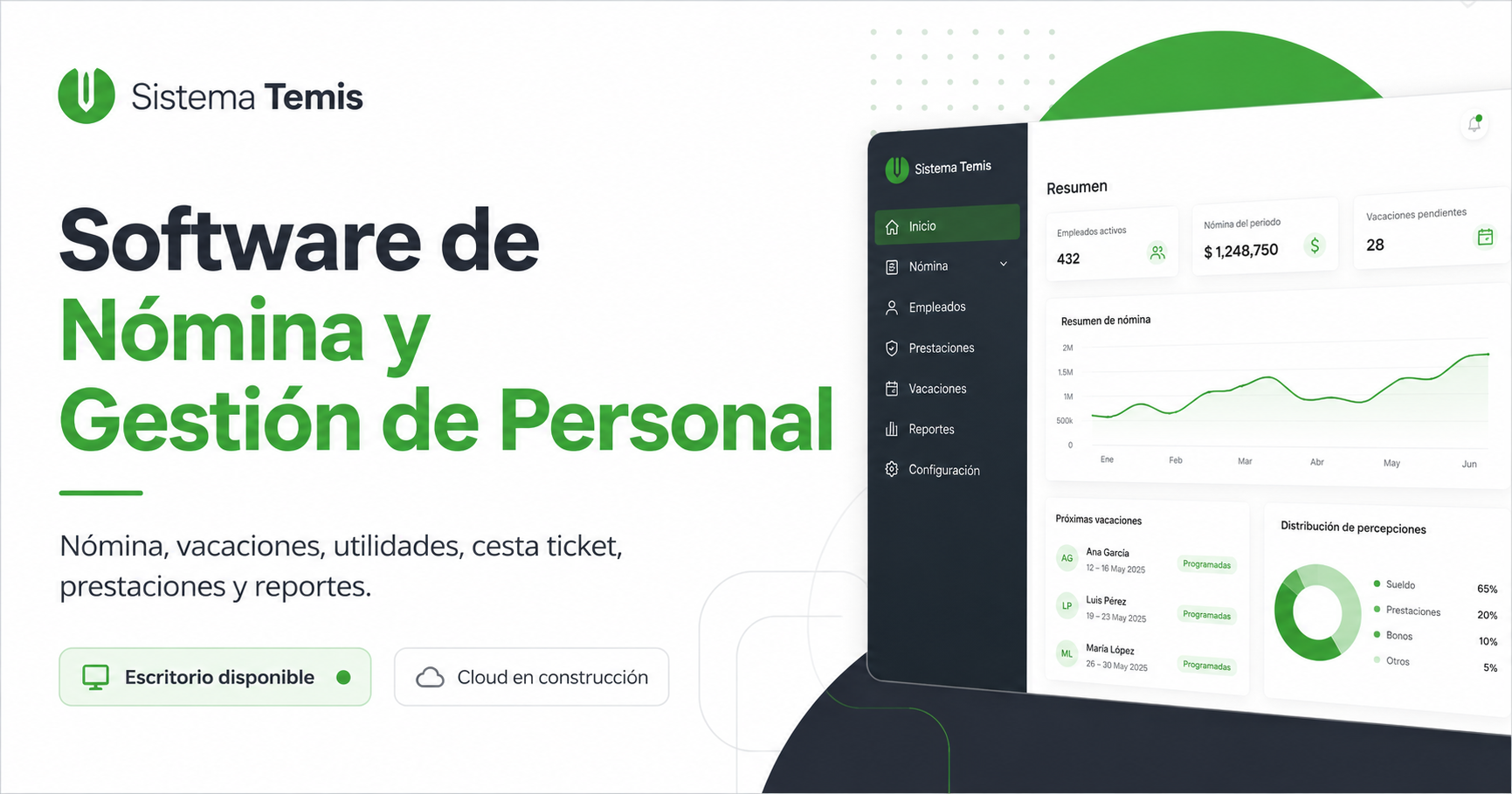 Sistema Temis - Software de Nómina y Gestión de Personal en Venezuela