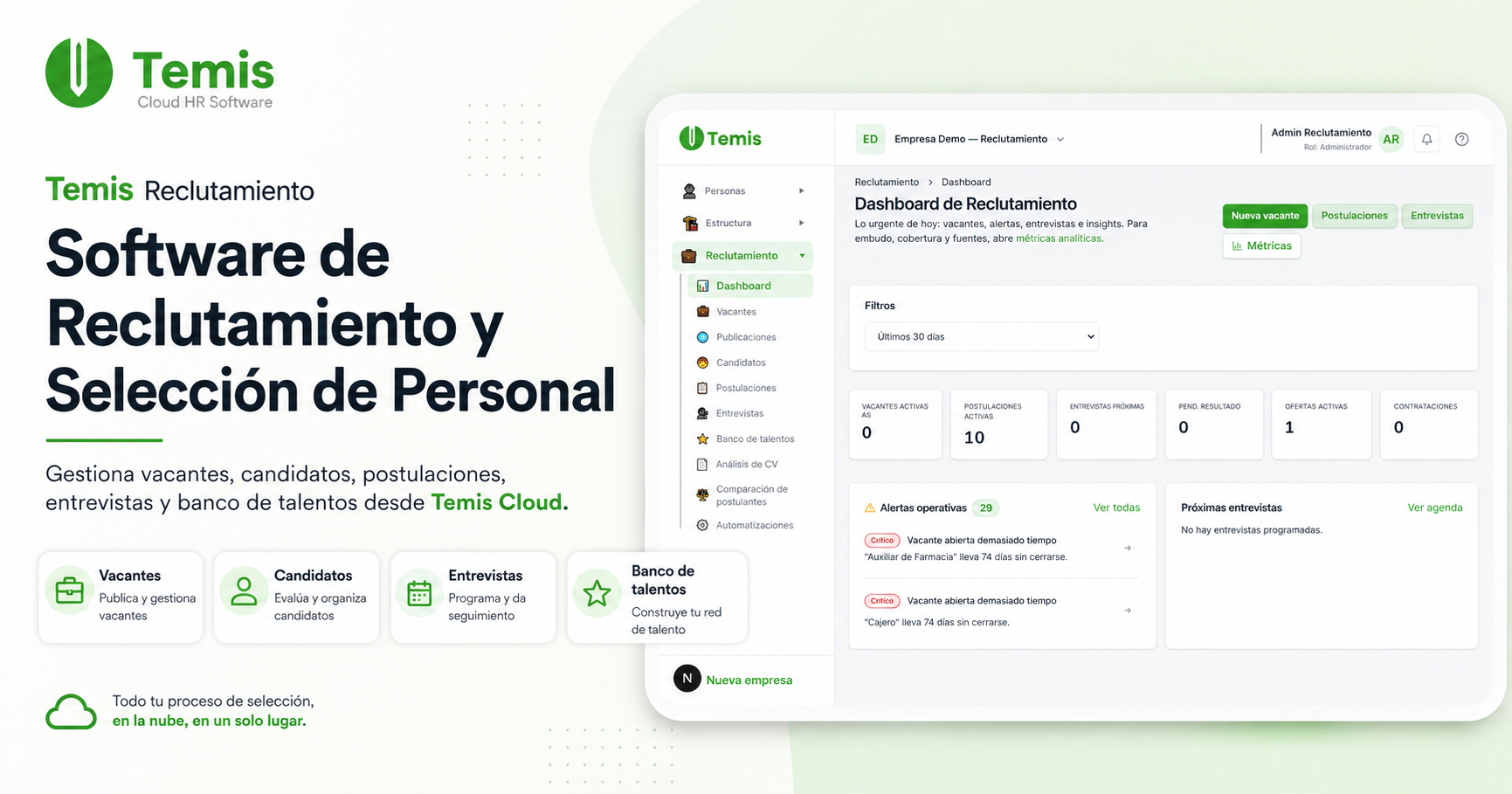 Sistema Temis - Software de Reclutamiento y Selección de Personal